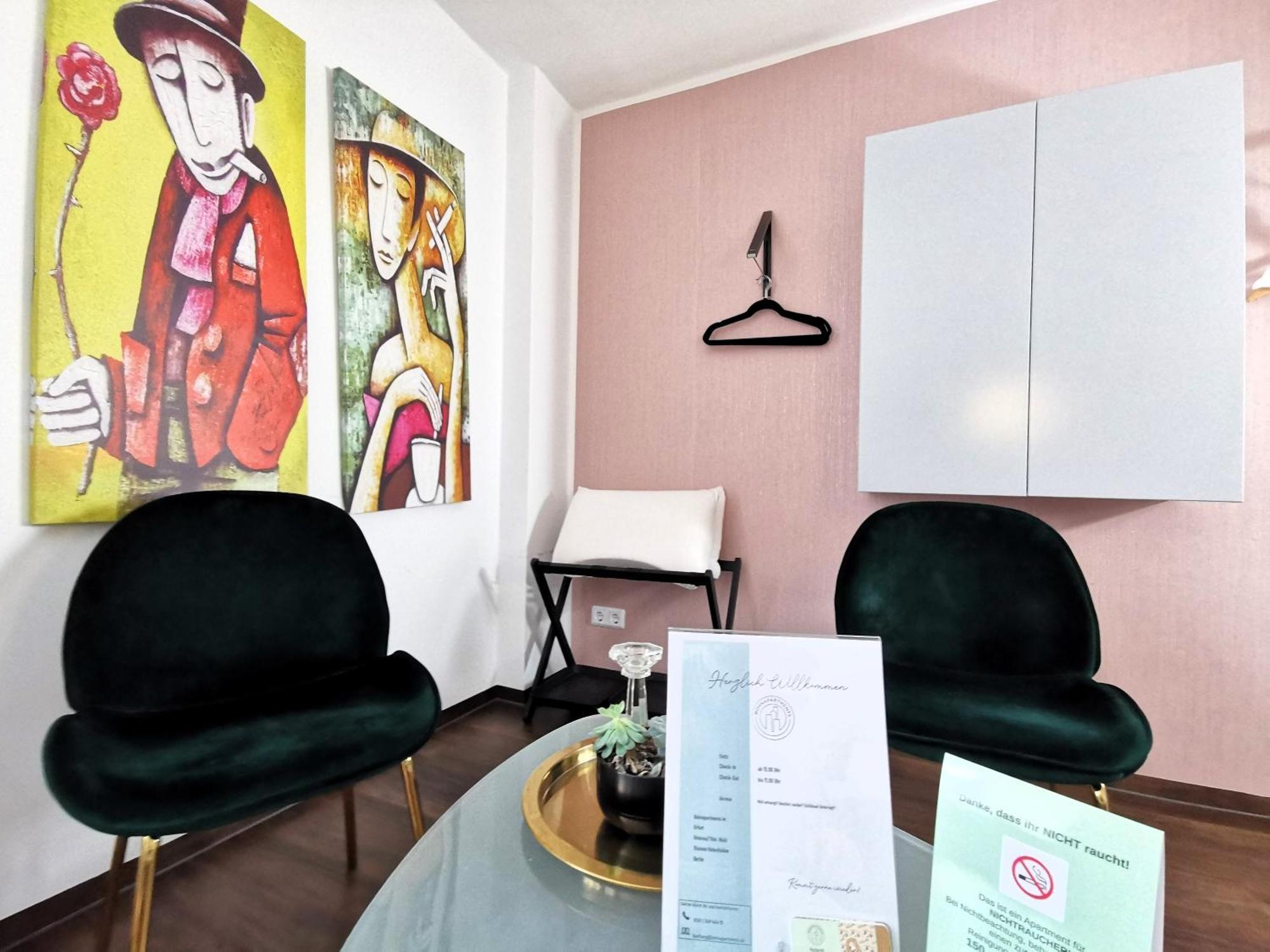 Bohnapartments Am Anger - Zentrum - Vollausstattung - Wlan แอร์ฟวร์ท ภายนอก รูปภาพ